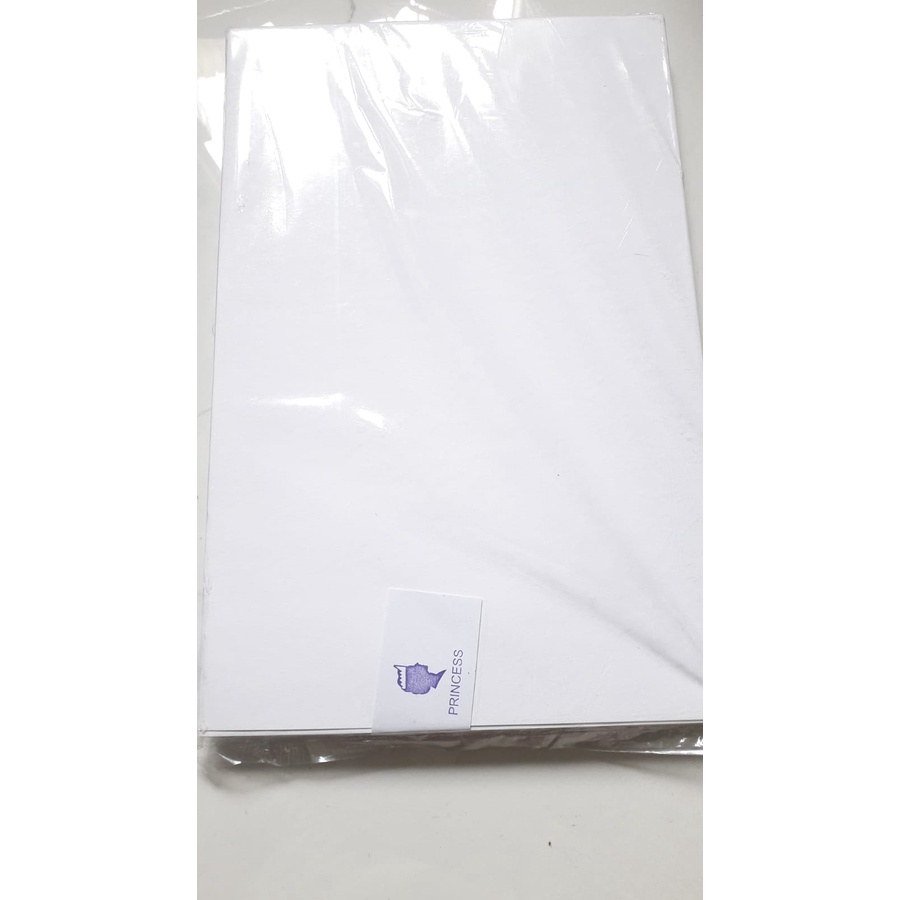 Jual Kertas Cover Jilid Manila F4 A4 Brief Card Bc Putih Folio