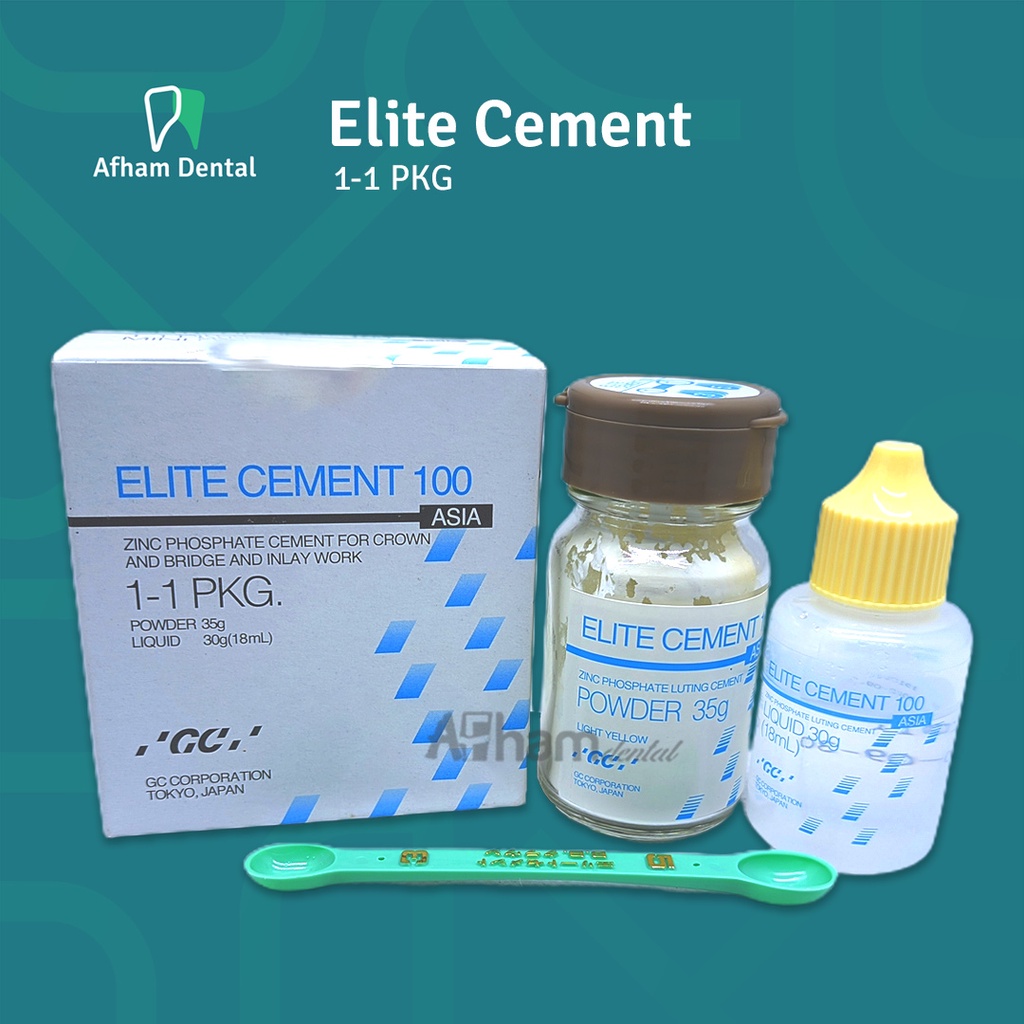 Jual DENTAL ZINC PHOSPHATE CEMENT SERUPA ELLITE CEMENT PHOSPATE