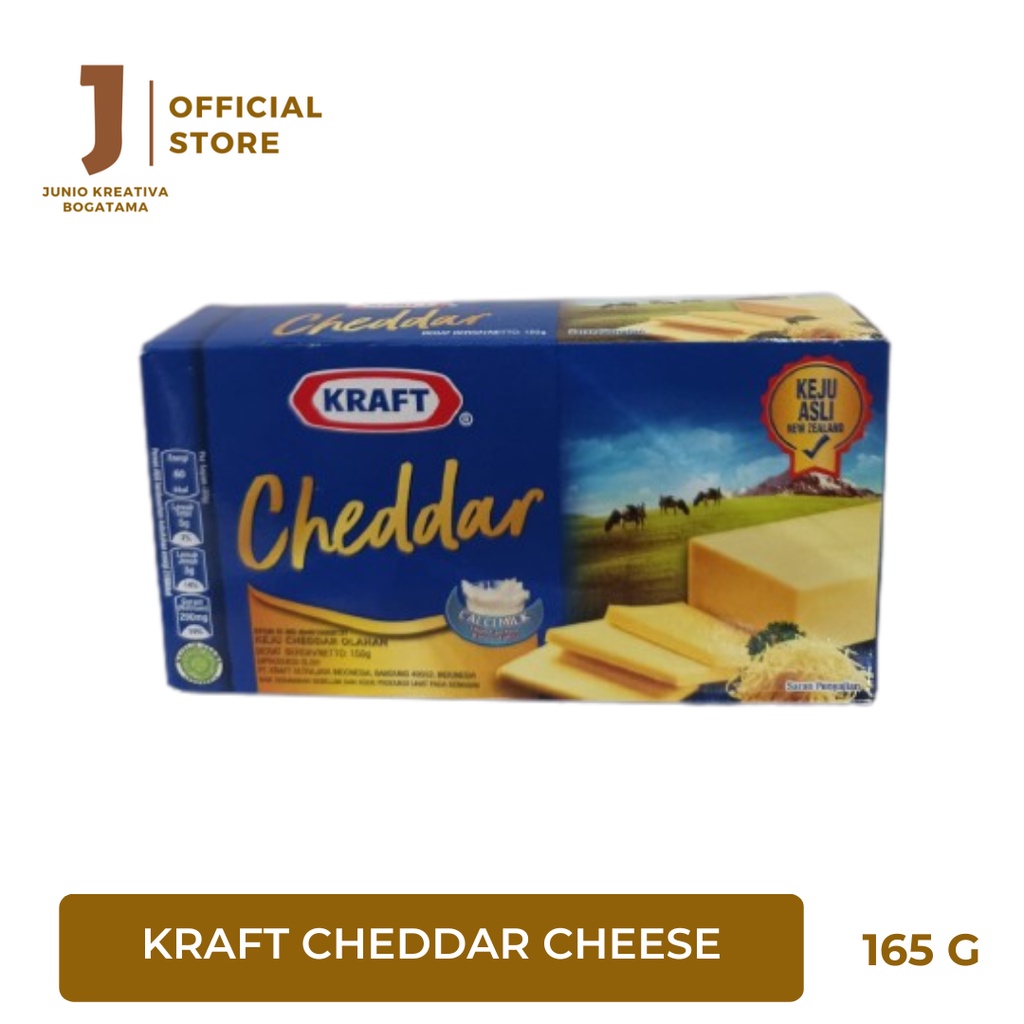 Jual Kraft Cheddar Cheese 165 Gram | Shopee Indonesia