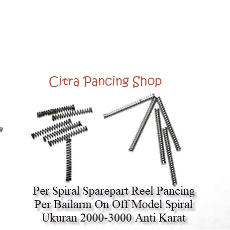 Jual Per Spiral Sparepart Reel Pancing - Per Bailarm Spring Model ...