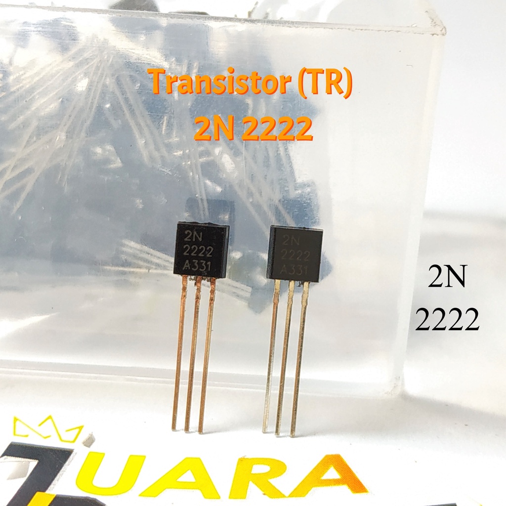 Jual (10 PCS) Transistor 2N2222 | Transistor (TR) 2N 2222 | Shopee ...