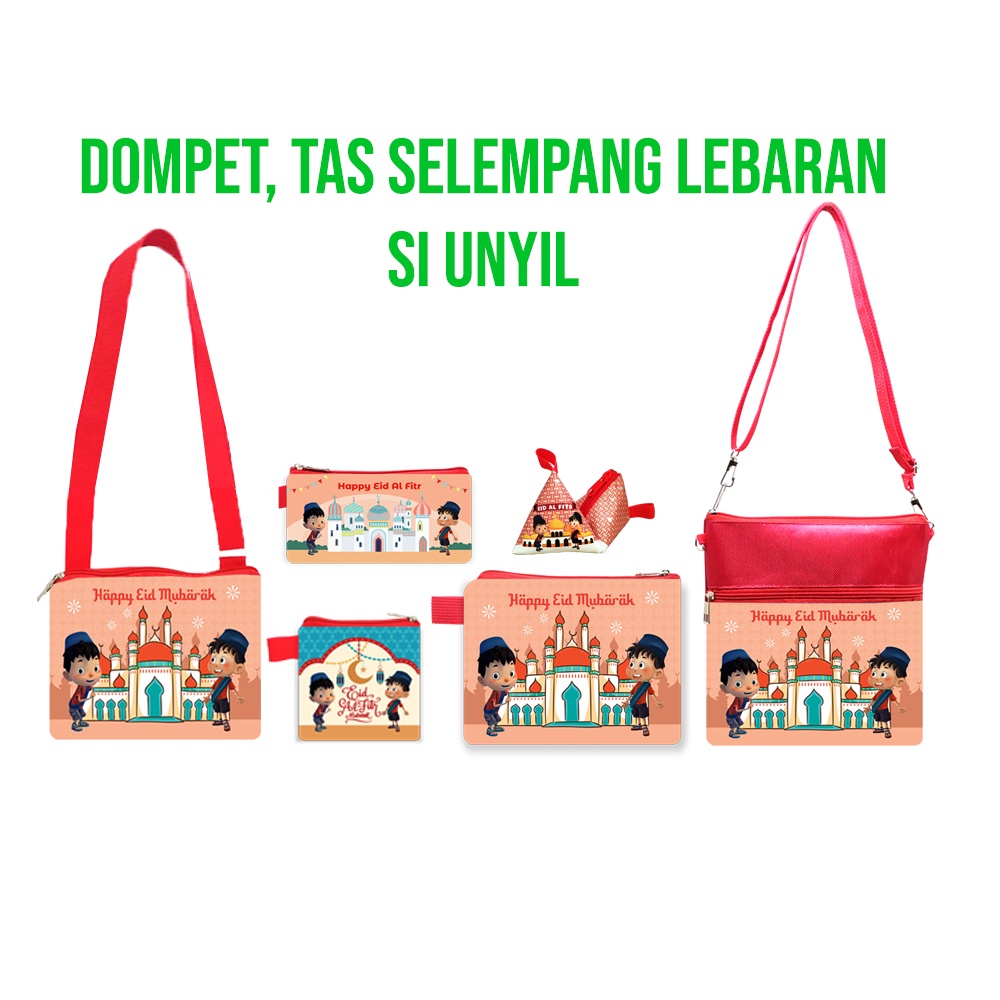 Dompet Lebaran UNYIL MERAH Dompet Angpao Fitrah THR Idul Fitri Eid Mubarak