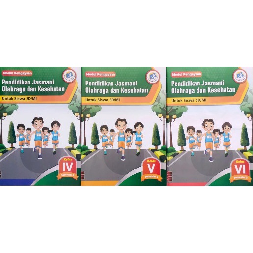 Jual Buku Modul Pengayaan PJOK Untuk Siswa SD Kelas 6,4,5 / K13 ...