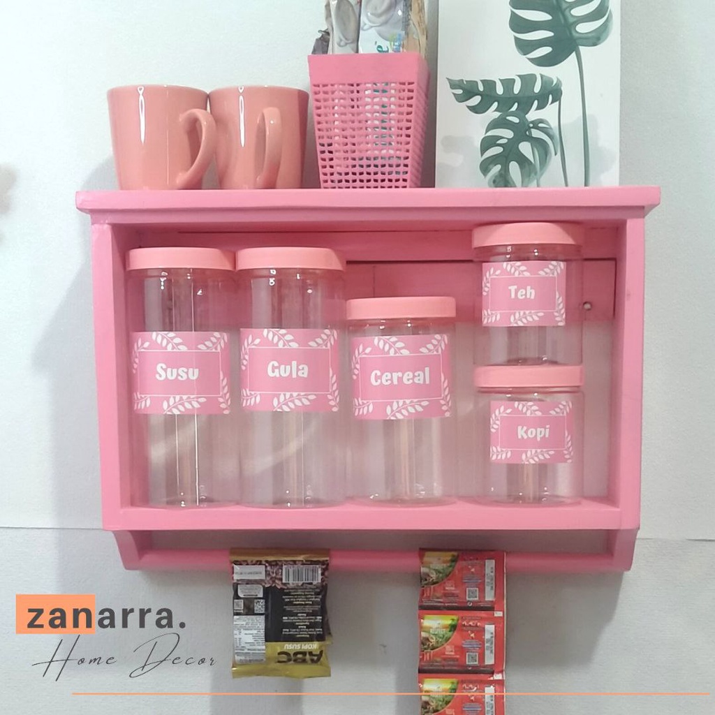 Jual Rak Bumbu Dapur Gelas Kopi Dapur Gantung Mini Bar Tempat Teh ...