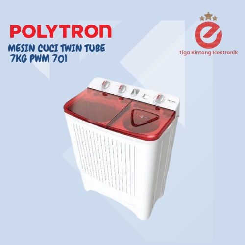 Jual Mesin Cuci 2 Tabung Polytron PWM 701 | Shopee Indonesia