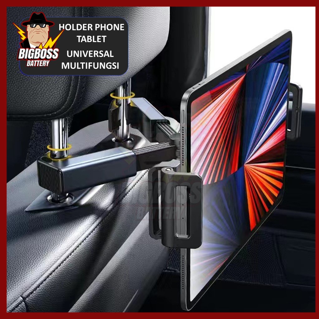 Jual Car Headrest Holder Mobil HP Tablet 4.7-12.9inci Universal Bracket ...