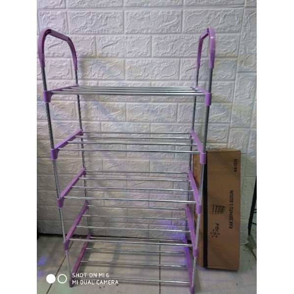 Jual RAK SEPATU STAINLESS STEEL KUAT HOLDER LEMARI SEPATU | Shopee ...