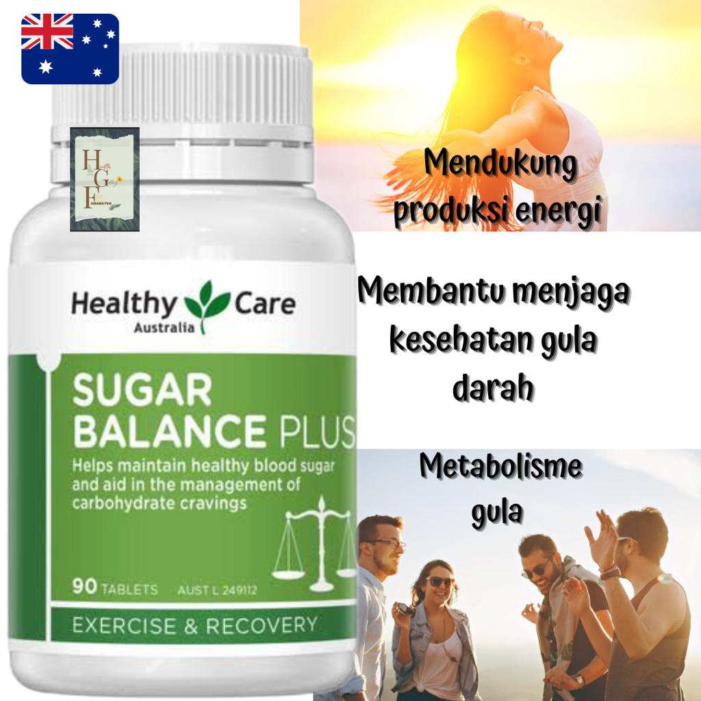 Jual Healthy Care Sugar Balance Plus 90 Tablets Shopee Indonesia