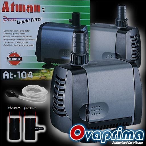 Jual Atman At Pompa Celup Aquarium Kolam Submersible Water Pump Shopee Indonesia