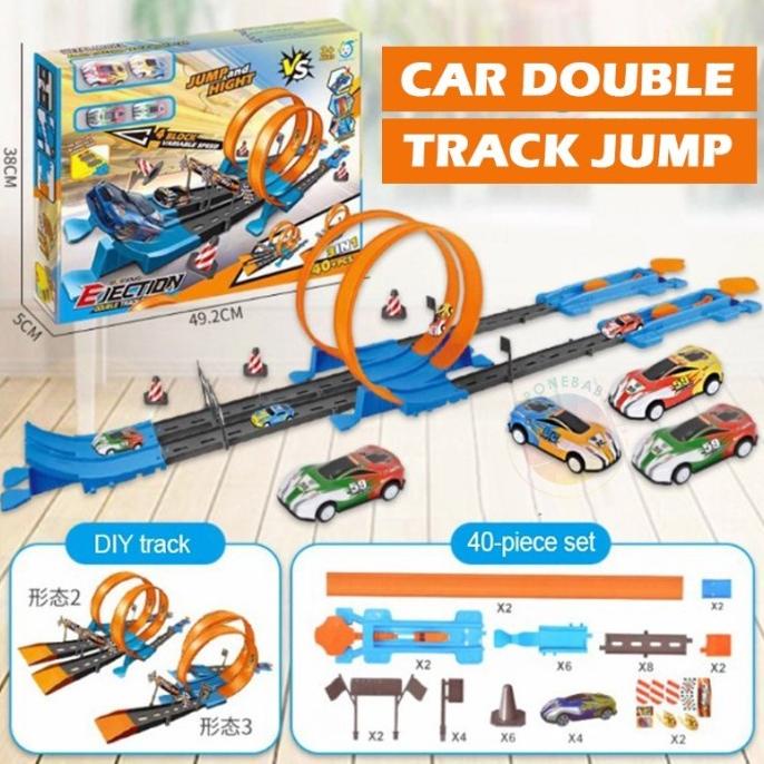 Jual Mainan Anak Track Racing 3in1 Mobil CITY POWER & RACING EJECTION ...