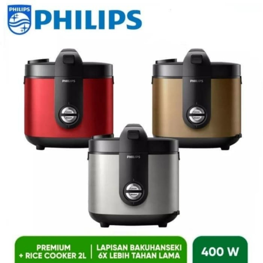 Jual PHILIPS Rice Cooker HD3138/33 Penanak Nasi 2L HD 3138/33