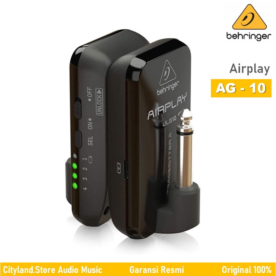 Jual Behringer Airplay Guitar AG10 2.4 GHz Guitar Wireless System Shopee Indonesia