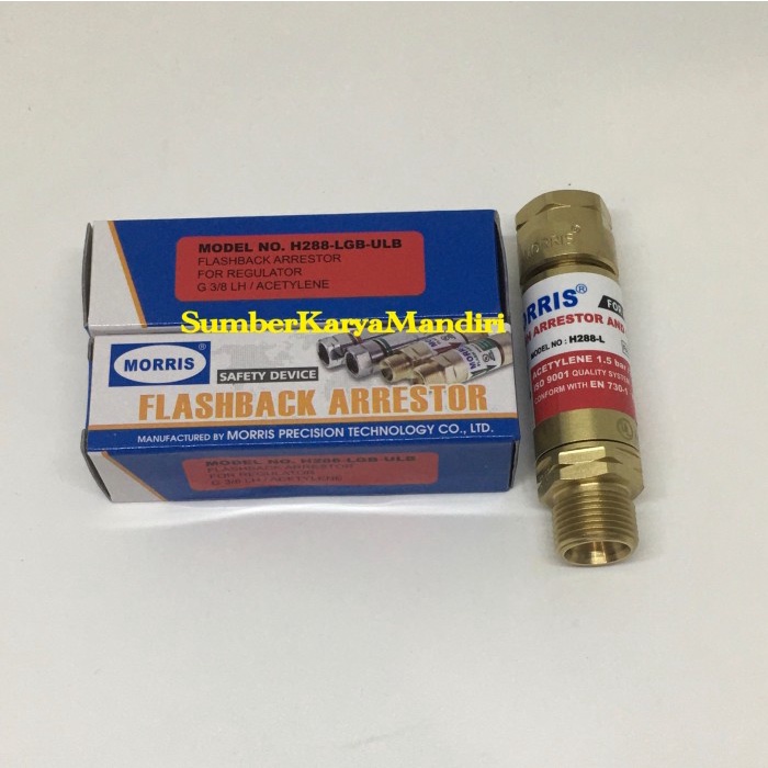 Jual Morris Flashback Arrestor For Regulator Acetylene H Lgb Ulb Shopee Indonesia