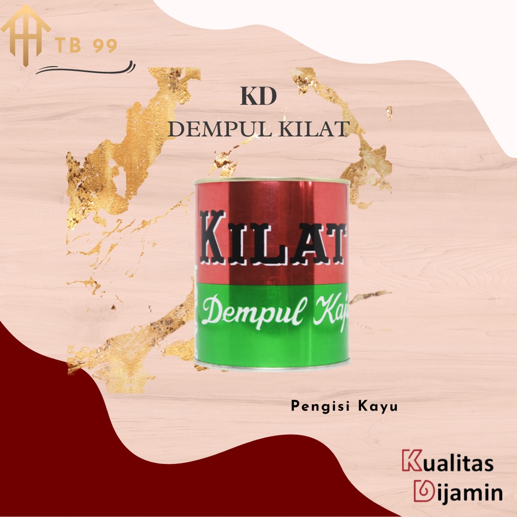 Jual Dempul Kilat Kg Dempul Kayu Plamur Kayu Shopee Indonesia