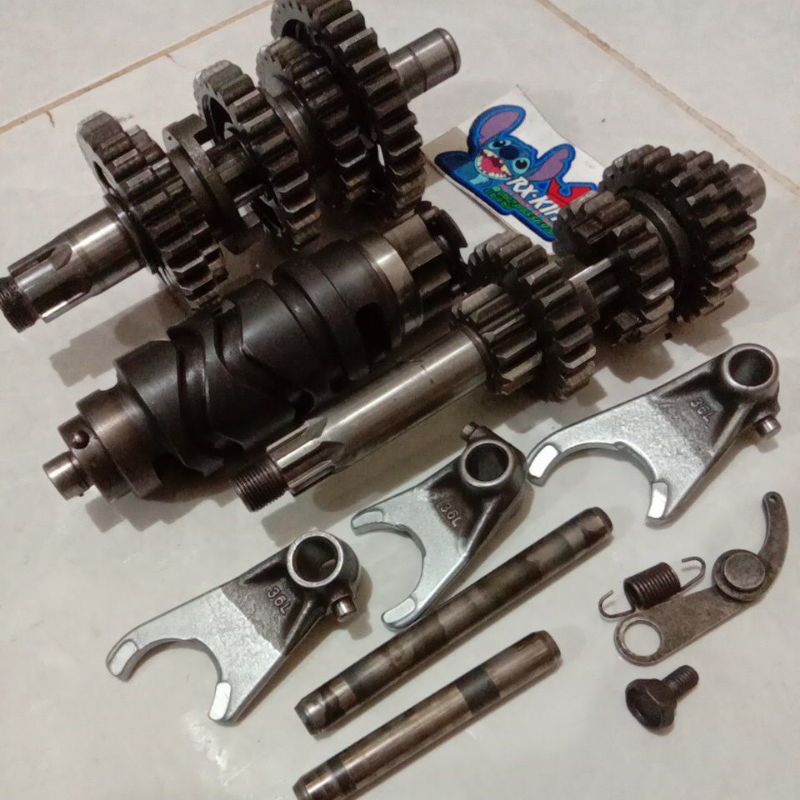 Jual GEAR RASIO SET ORIGINAL RX KING TAHUN MUDA 2002-2008 | Shopee ...