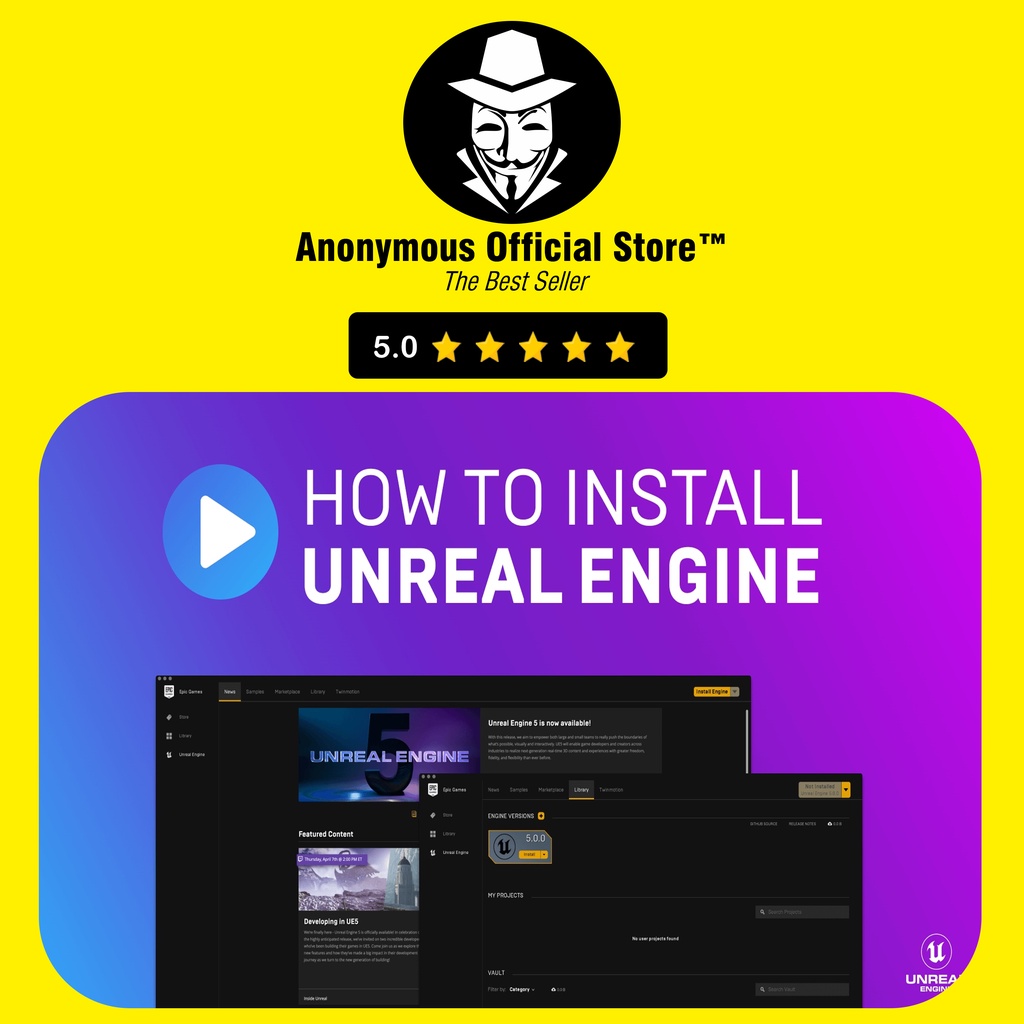 Jual PROGRAM GAME DEVELOPER UNREAL ENGINE FULL VERSION LIFETIME ...