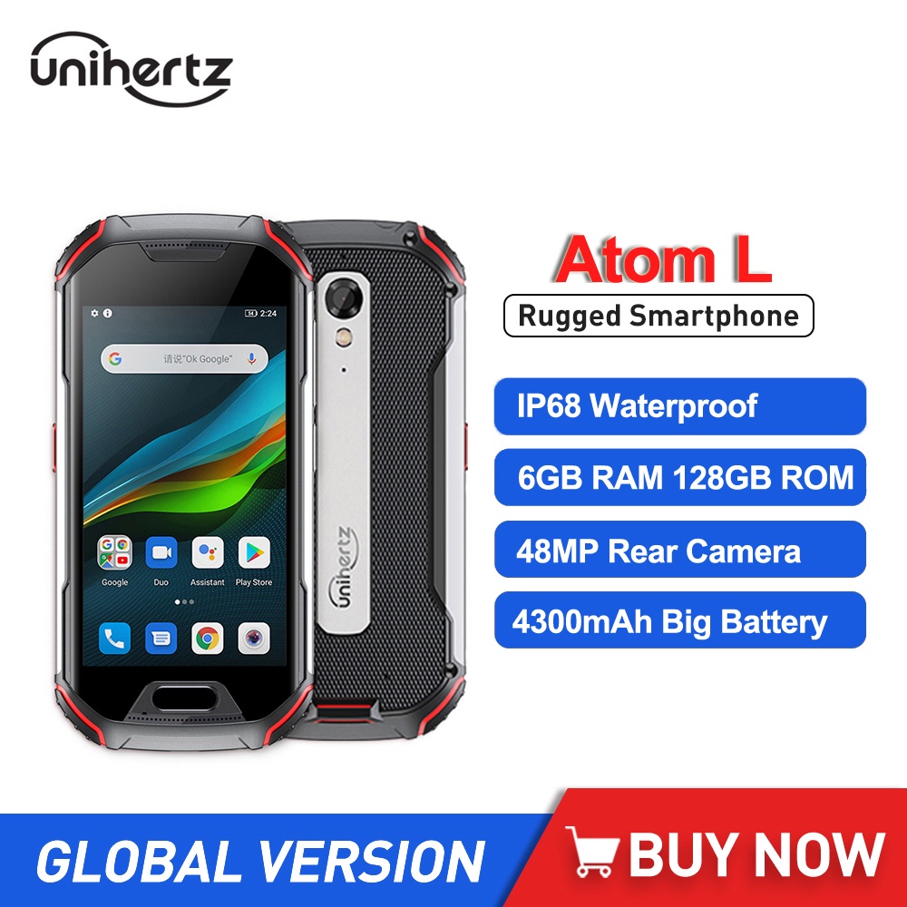 Unihertz Atom SIMフリースマートフォン Unihertz(ユニハーツ) Atom L 4.0型 6GB/128GB SIMフリー4G
