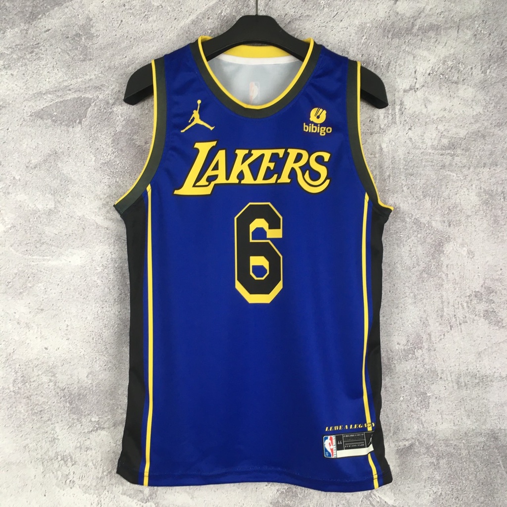 Jual Lebron James LA Lakers 6 STATEMENT UNGU PURPLE 2022/23 Jersey