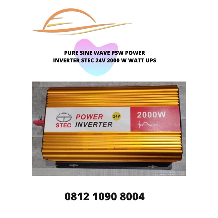 Jual Pure Sine Wave PSW Inverter STEC 24v 24 V 2000w 2000 W Watt CPS ...