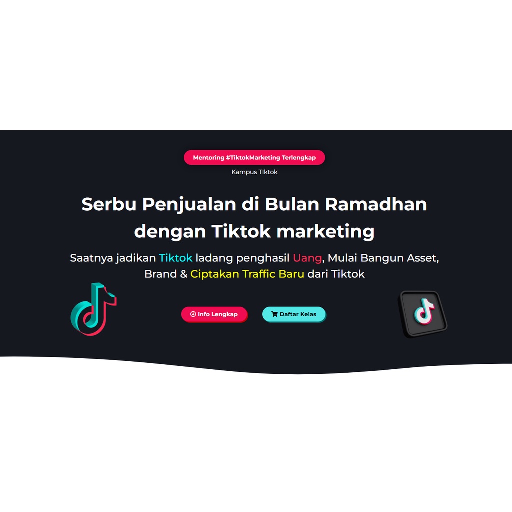 Jual Tiktok Marketing Class | Shopee Indonesia