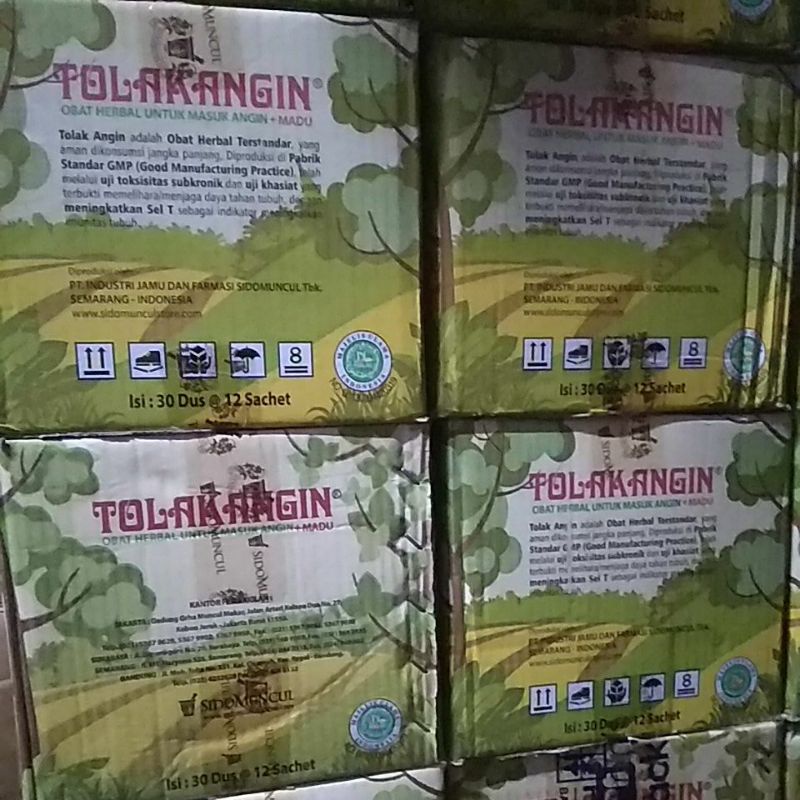 Jual Tolak Angin Cair Dus Isi Pack Shopee Indonesia