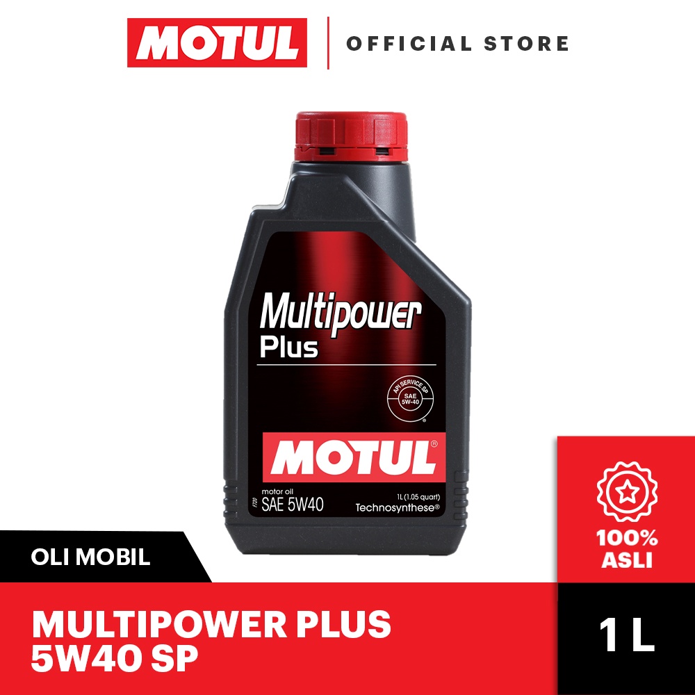 Jual Oli Mobil Motul MULTIPOWER PLUS 5W40 SP 1L | Shopee Indonesia