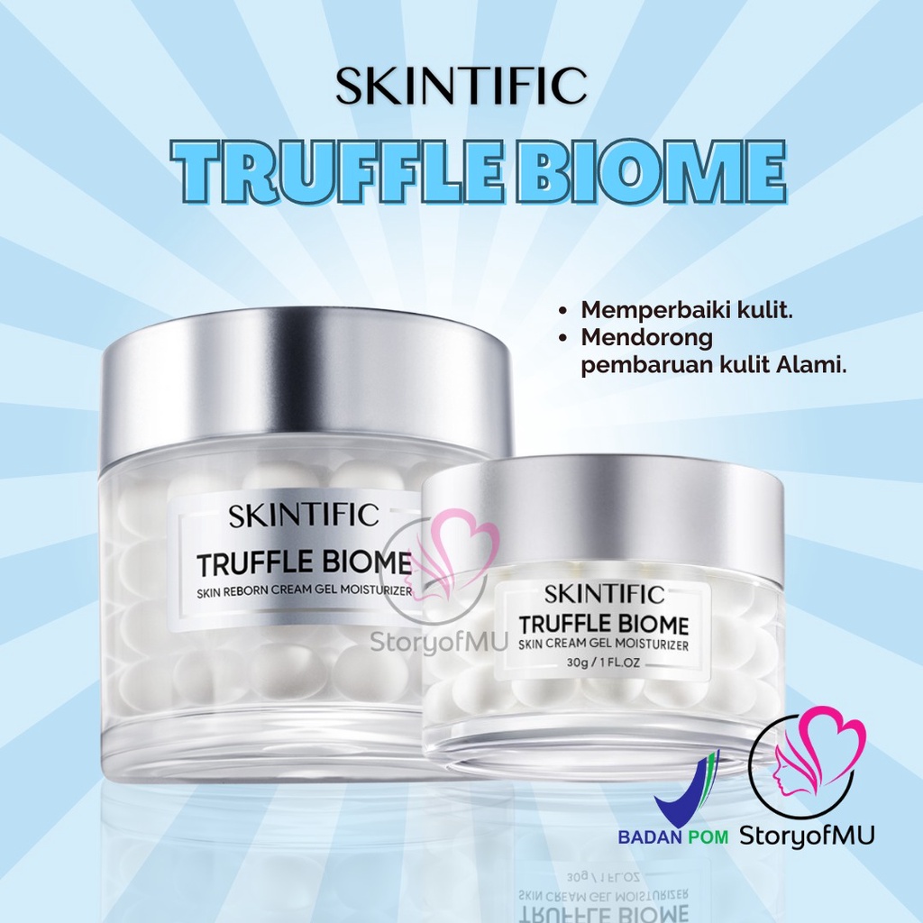 Jual SKINTIFIC Truffle Biome Skin Reborn Cream Gel Moisturizer 30ml ...