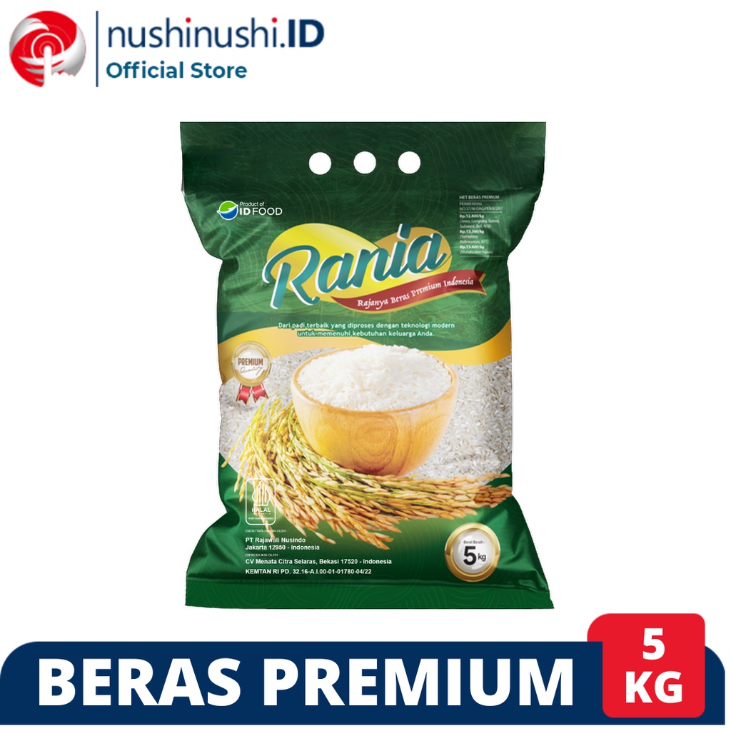 Jual Rania Beras Premium 5 Kg | Shopee Indonesia