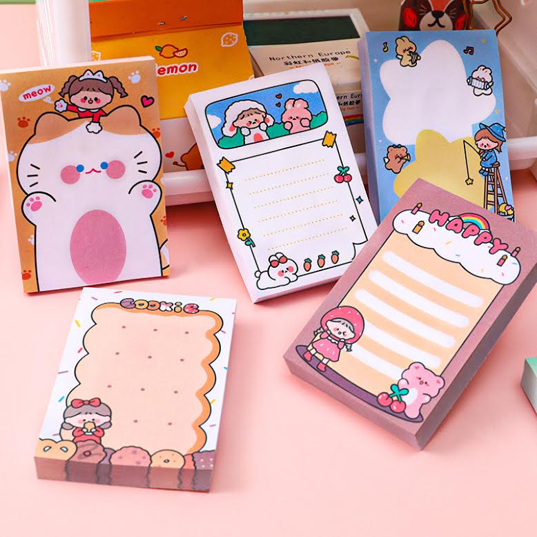 Jual UNIKO.ID STICKY NOTE SET / MEMOPAD / STICKY NOTE LUCU | Shopee ...