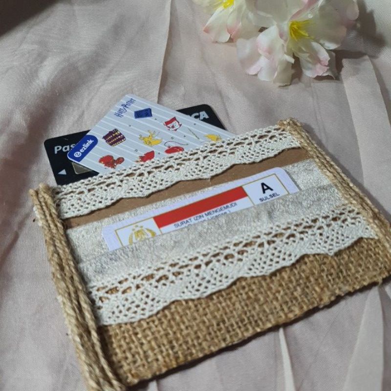 Jual Dompet kartu/Card holder ala natural vintage (klasik) | Shopee ...
