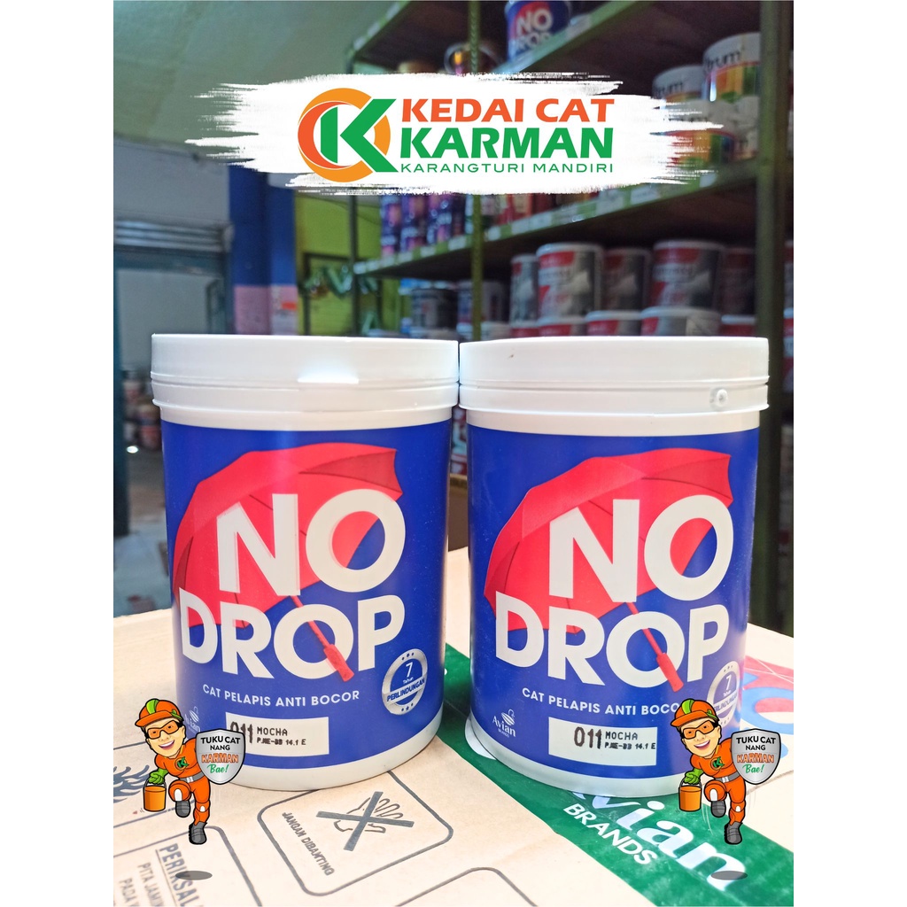 Jual No Drop Wateroroof Cat Pelapis Anti Bocor Cat Nodrop Anti