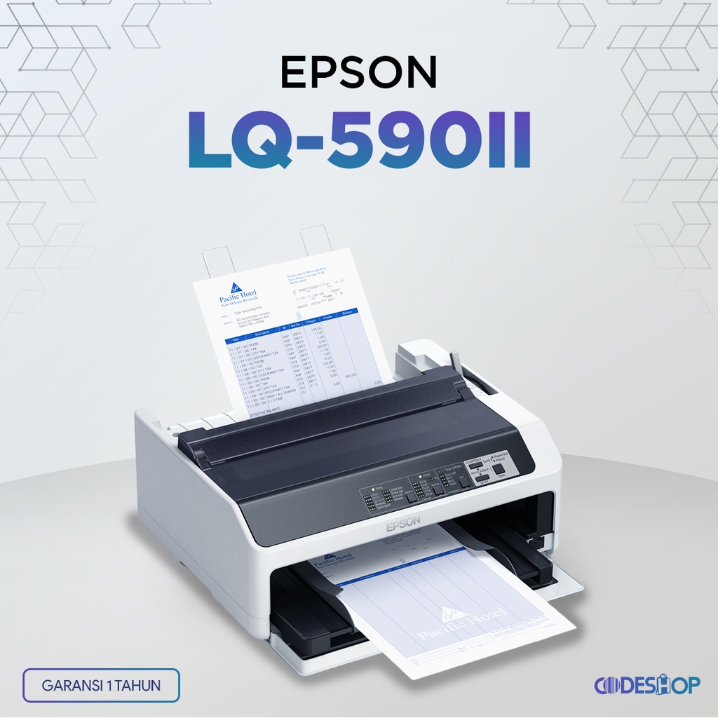 Jual Printer Dot Matrix Epson Lq 590ii Cetak Kertas A4 A5 A6 Shopee Indonesia 4393