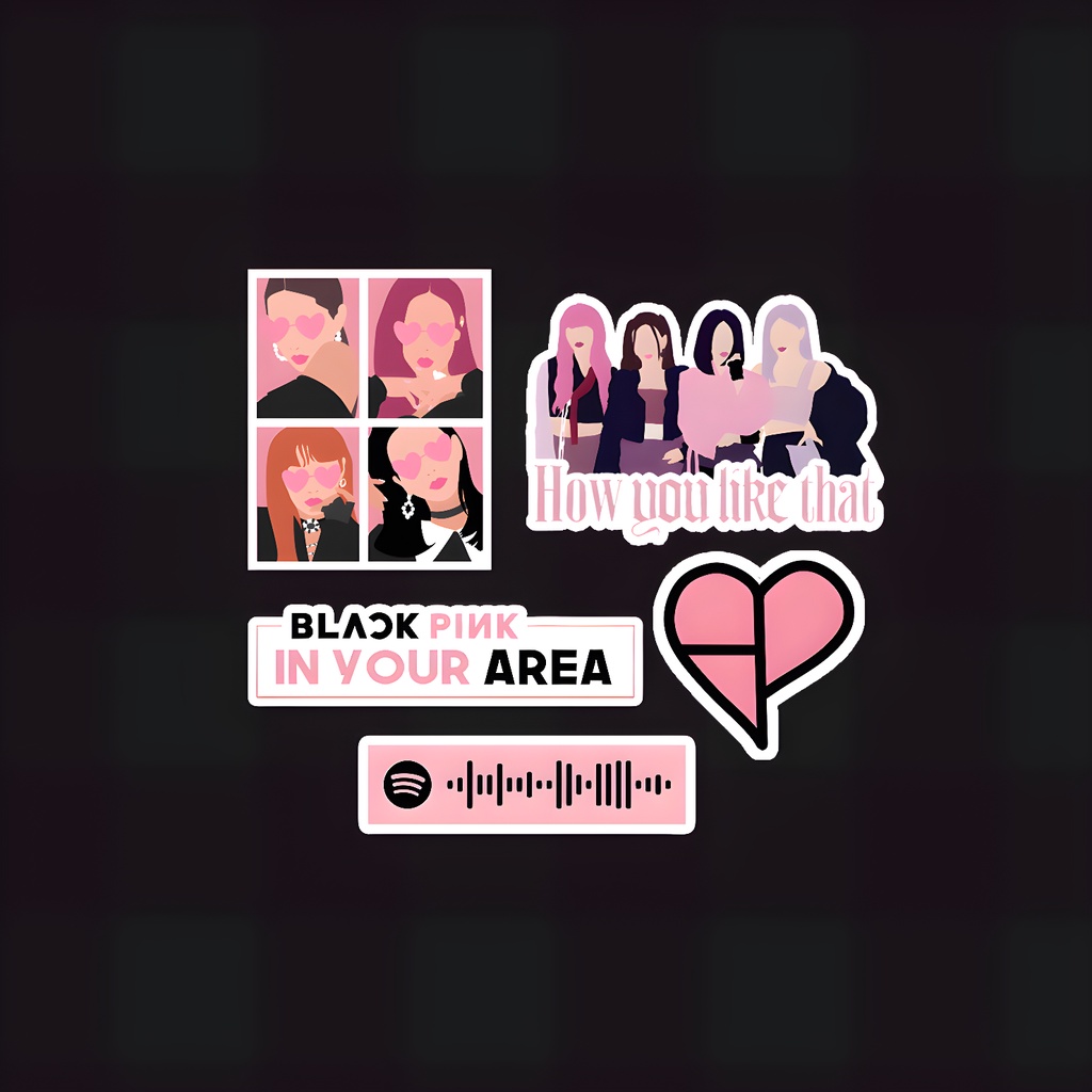 Jual Sticker Pack Blackpink KPOP Shopee Indonesia