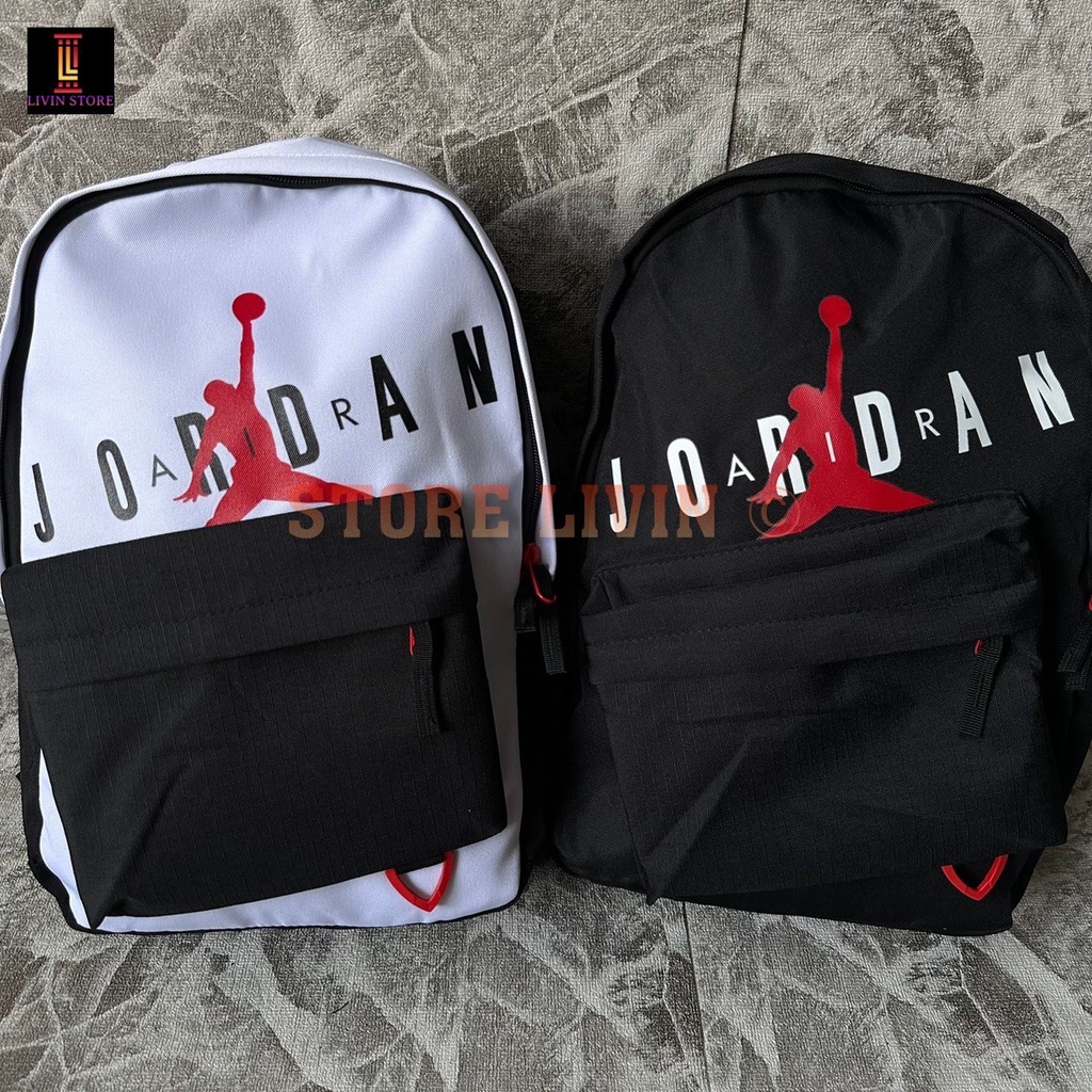 Jual Ransel Jordan / Backpack Retro Sideways Tas Sekolah / Kuliah