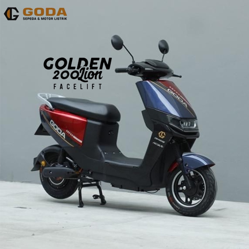 Jual Goda 200 Golden Lion Sepeda Motor Listrik | Shopee Indonesia