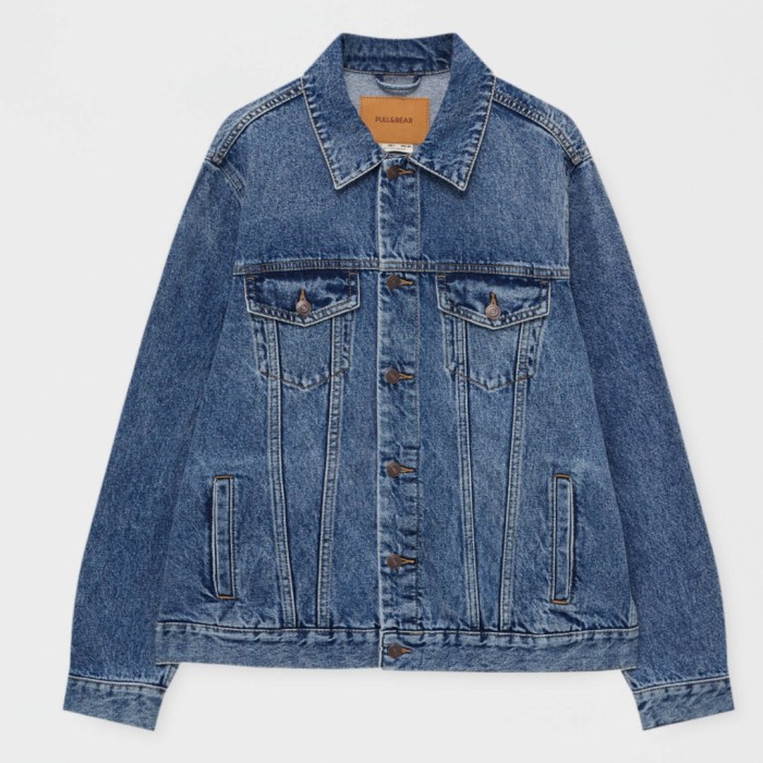 Jual Best Jaket Denim Pull And Bear Original Store Jaket Denim Pull Bear Shopee Indonesia
