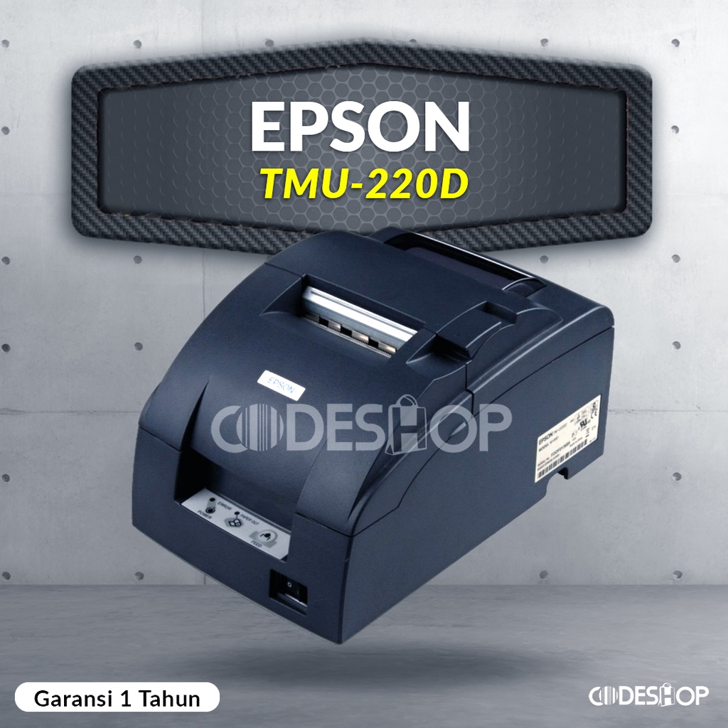 Jual Printer Dot Matrix Epson Tmu220 D Tm 220 D Usb Manual Cutter Shopee Indonesia 8236