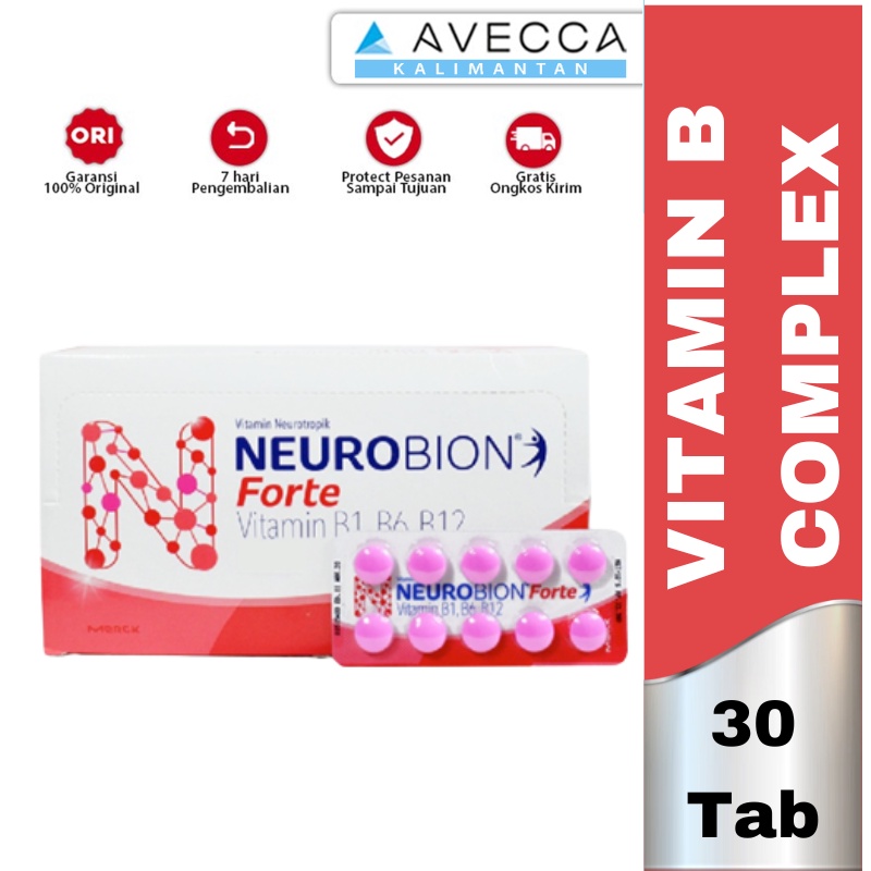 Jual (Isi 3 Blister = 30 Tablet) Neurobion Forte / Neurobion Pink ...