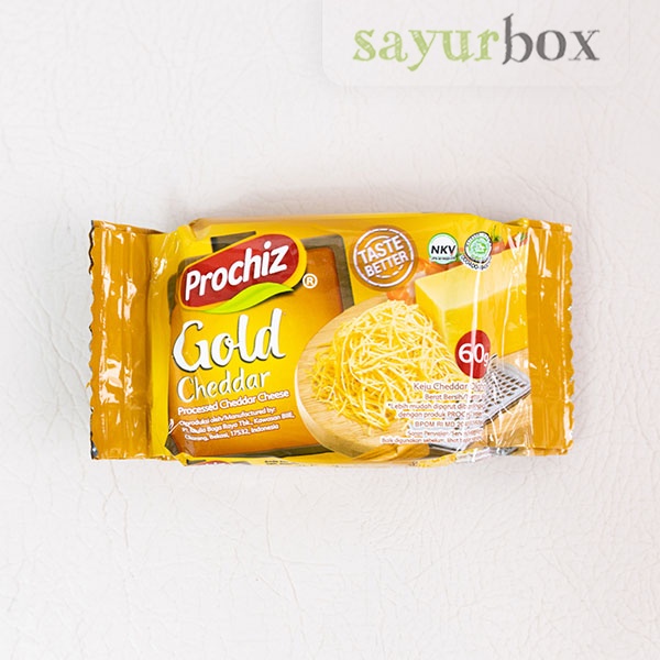 Jual Prochiz Keju Gold 60 Gram Sayurbox Shopee Indonesia 2580