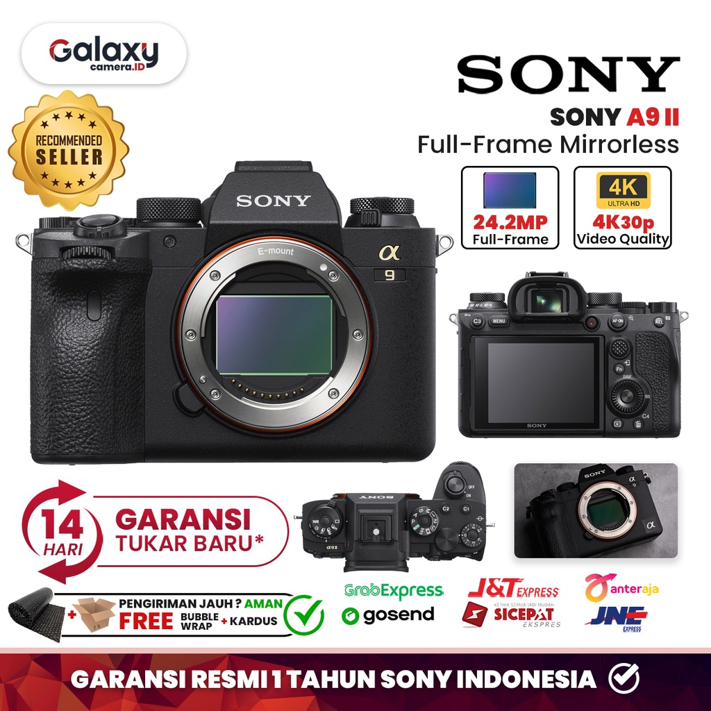 Jual Sony Alpha A9II Body / Sony A9M2 / Sony A9 Mark II / Sony A9 II ...