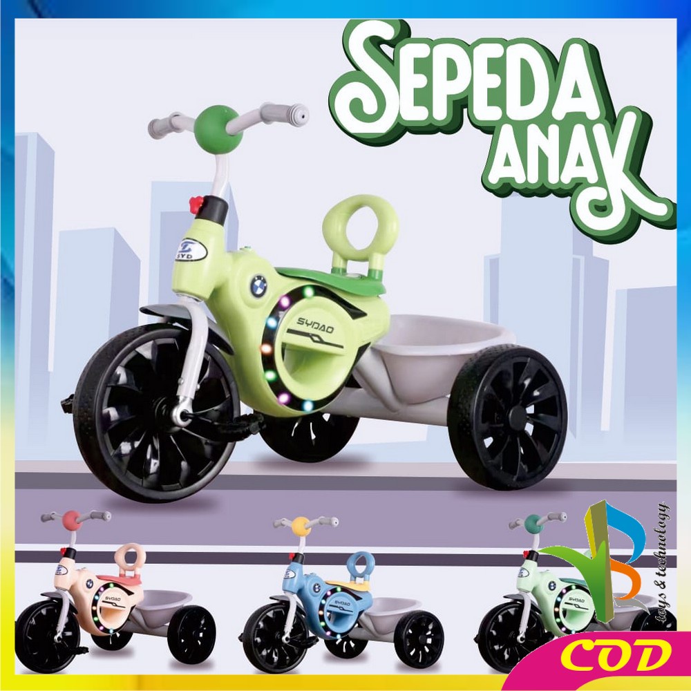 Jual RB-M190 Sepeda Anak Roda 3 Sepeda Tricycle Fun Bike Sepedah Anak ...