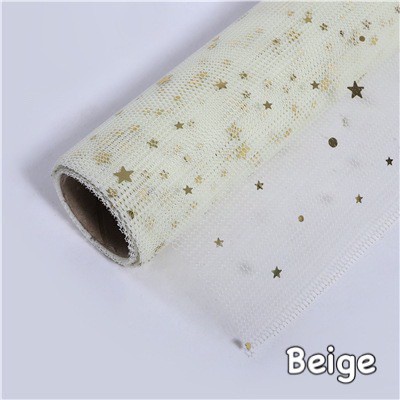 Jual Flower Wrapping Paper Jaring Motif Bulan Bintang Lembaran 48 x ...