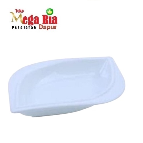 Jual Piring Salad Sambal Acar Kue Pudding Model Daun 13 x 10 x 3 cm ...