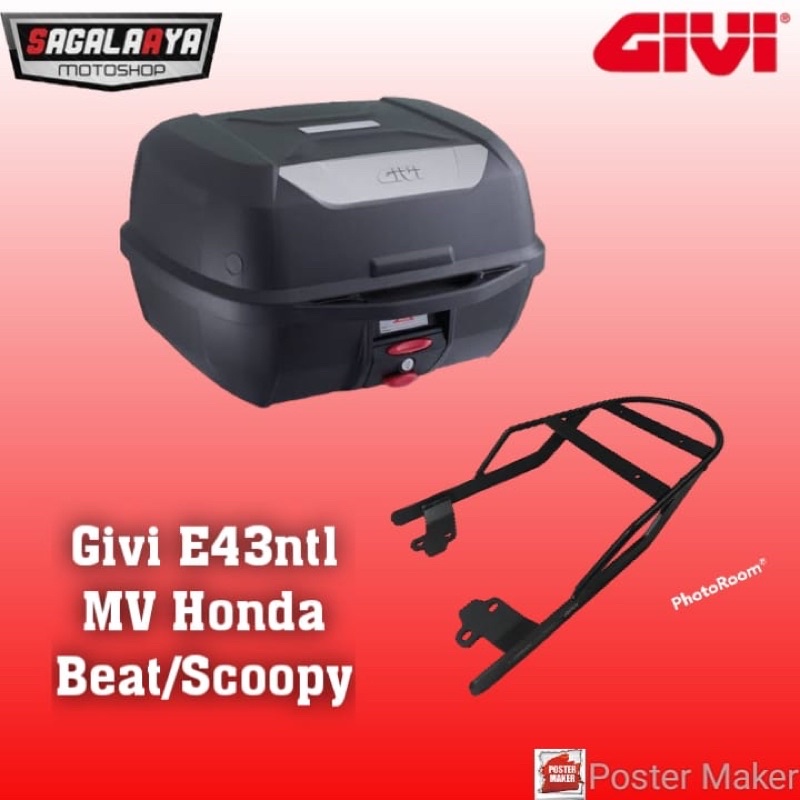 Jual Top Box Givi E Ntl Bracket Top Box Original Givi Mv Honda New Cb R Cb X Bukan Kucay