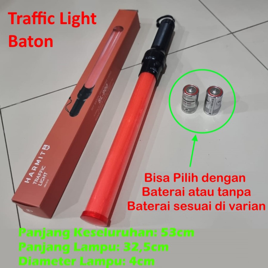 Jual Traffic Light Baton Lampu Parkir Lalu Lintas Tongkat Lalin Panjang Shopee Indonesia