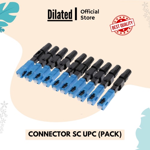 Jual 1Box/10pcs Fiber Optic Fast Connector SC UPC BUAYA Standar ...