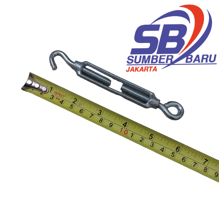 Jual Span Skrup M Mm Inch Jarum Keras M Turn Buckle Tarikan