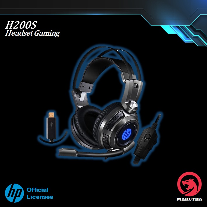 Jual HP Headset Gaming/ Gaming Headphone H200S Headset untuk