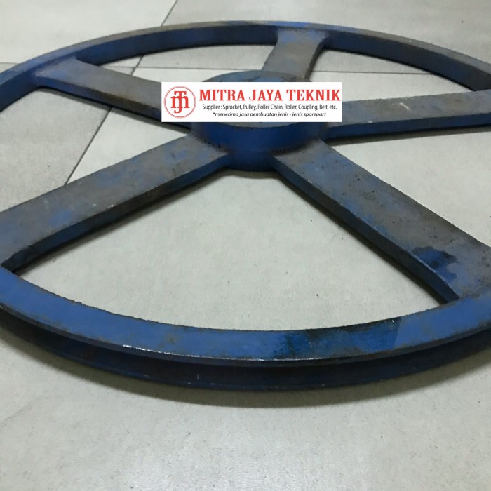 Jual PULI BESI JARI B4 x 8 inch POLI PULLEY PULLY ALUR ANCURAN 4 JALUR ...