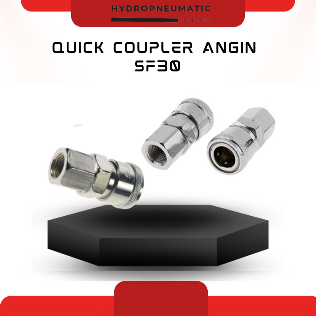 Jual SF 30 QUICK COUPLER ANGIN MALE CONNECTOR SF-30 | Shopee Indonesia